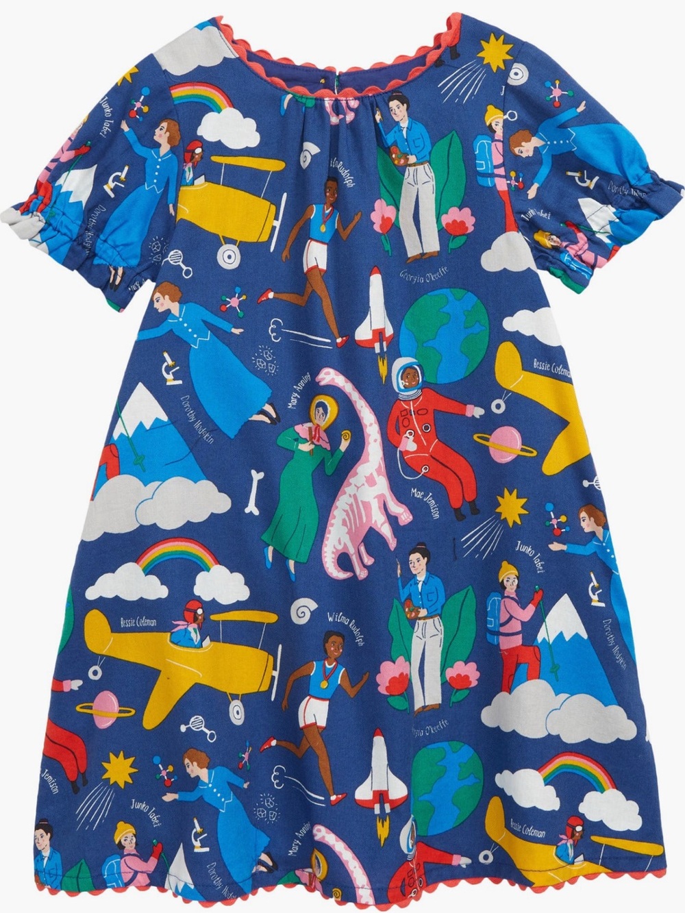 Mini Boden When I Grow Up Print Dress